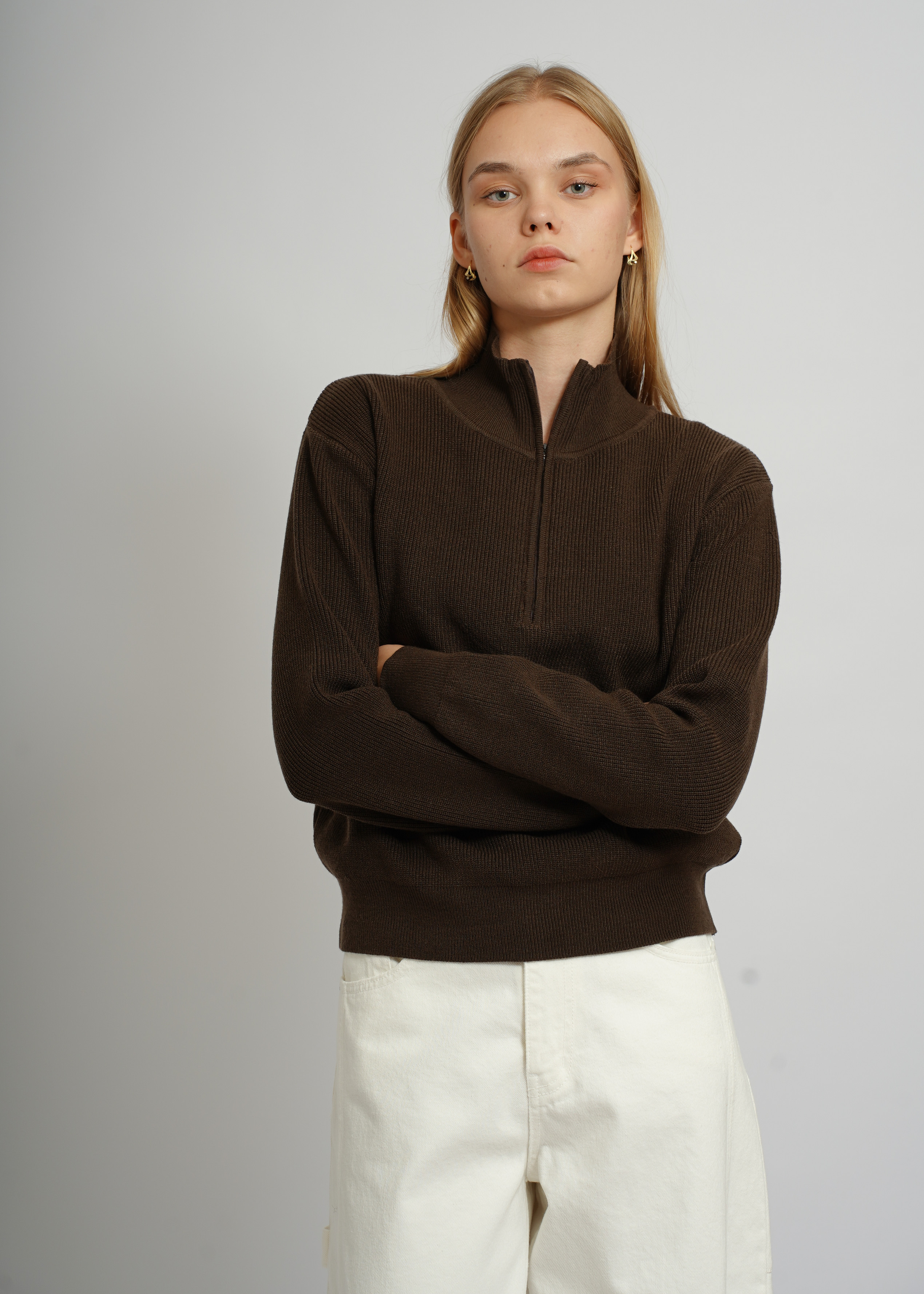 Anne Sweater - Brown