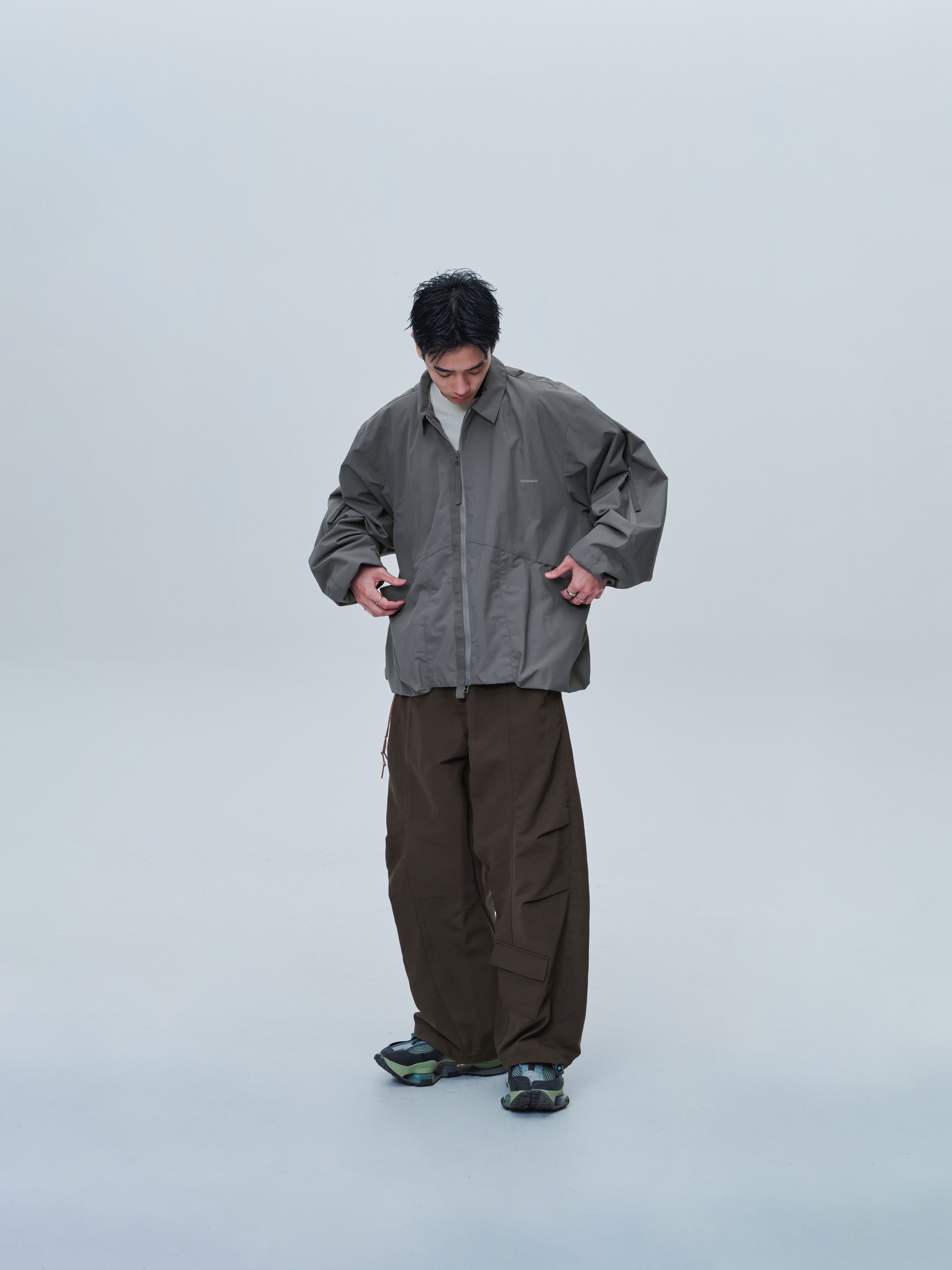 GOOPiMADE MP-O2X 標準版簡約工作褲 - Brown