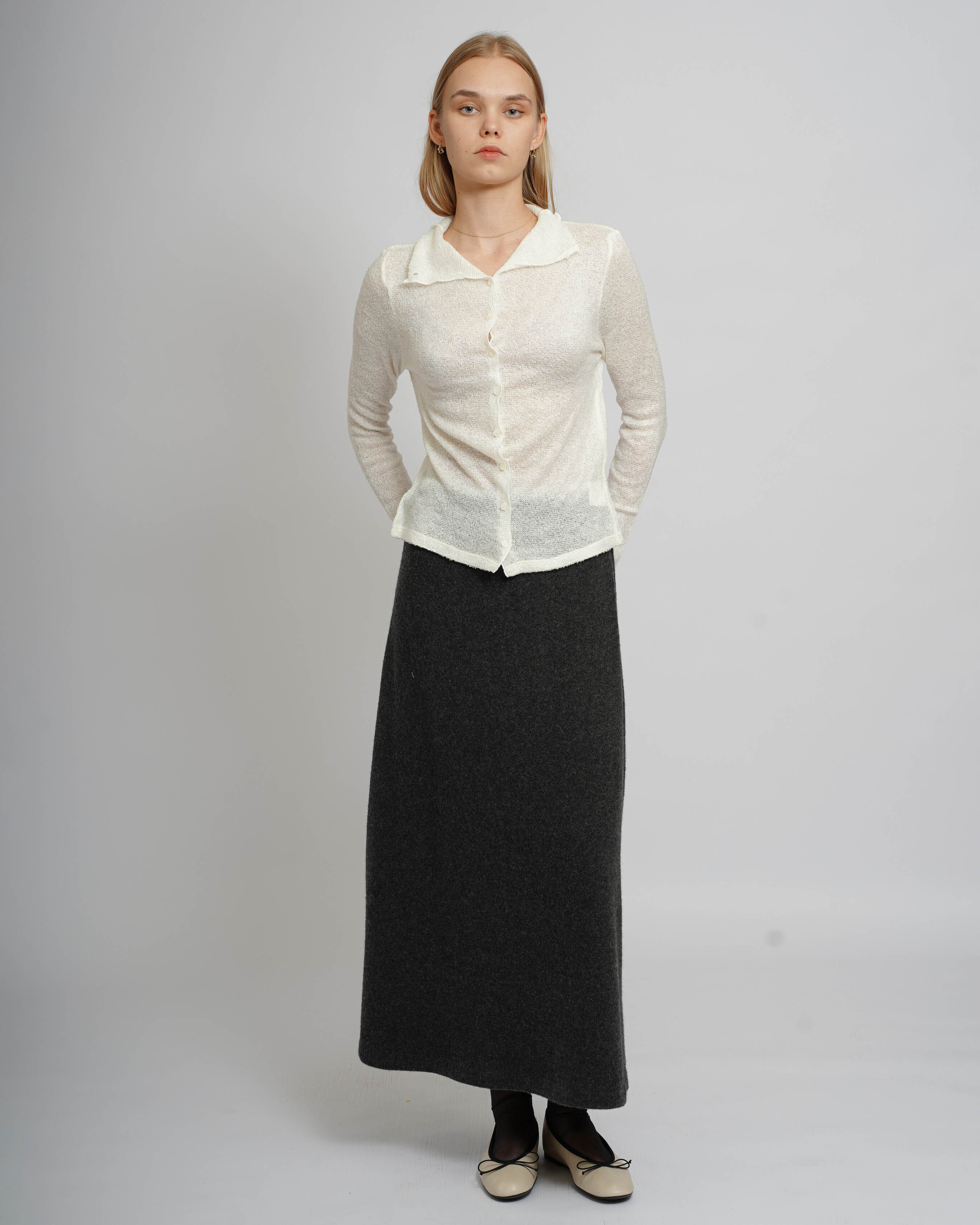 Lace Cardigan - White