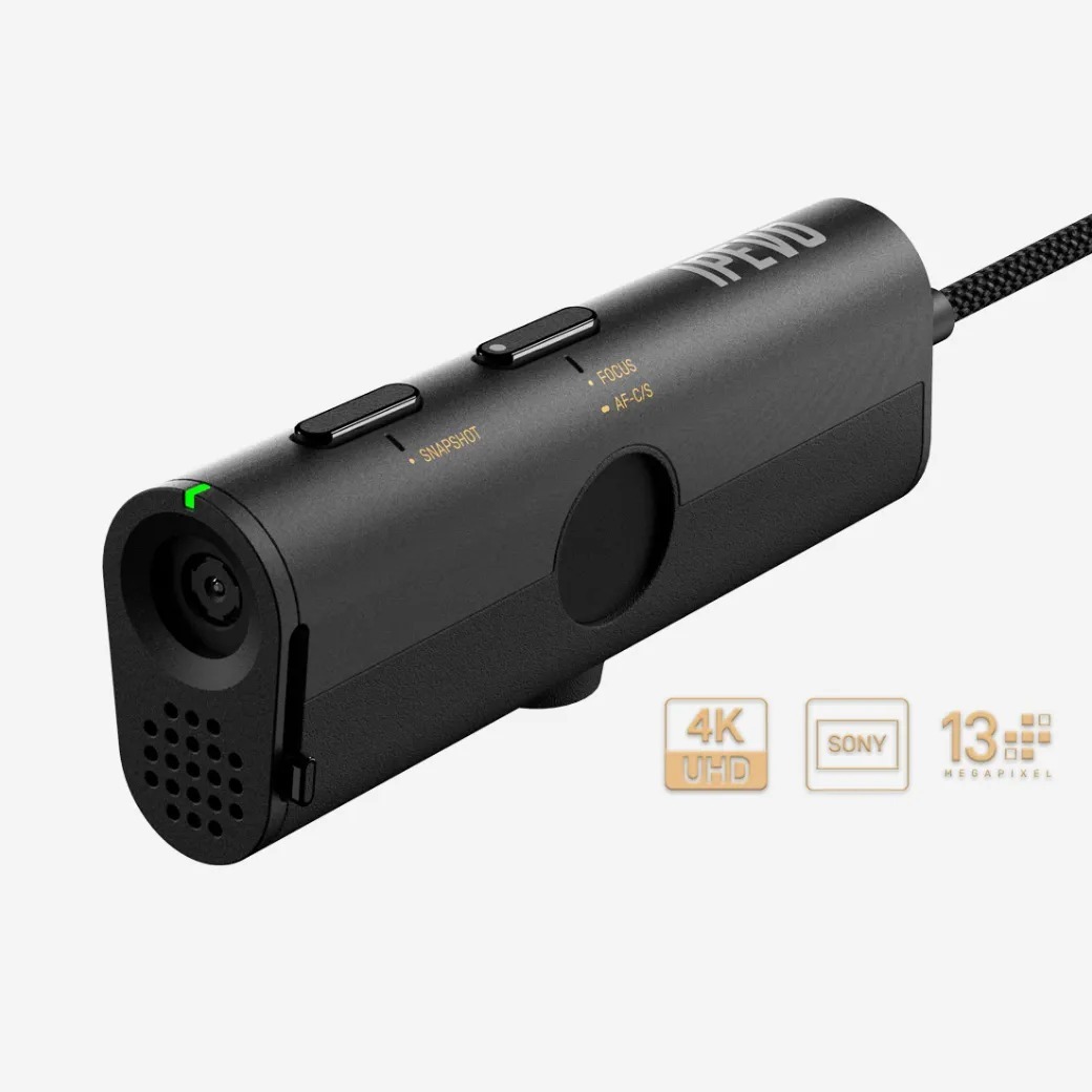 IPEVO P2V ULTRA 4K 超高清 1300萬像素 微距實物攝影機