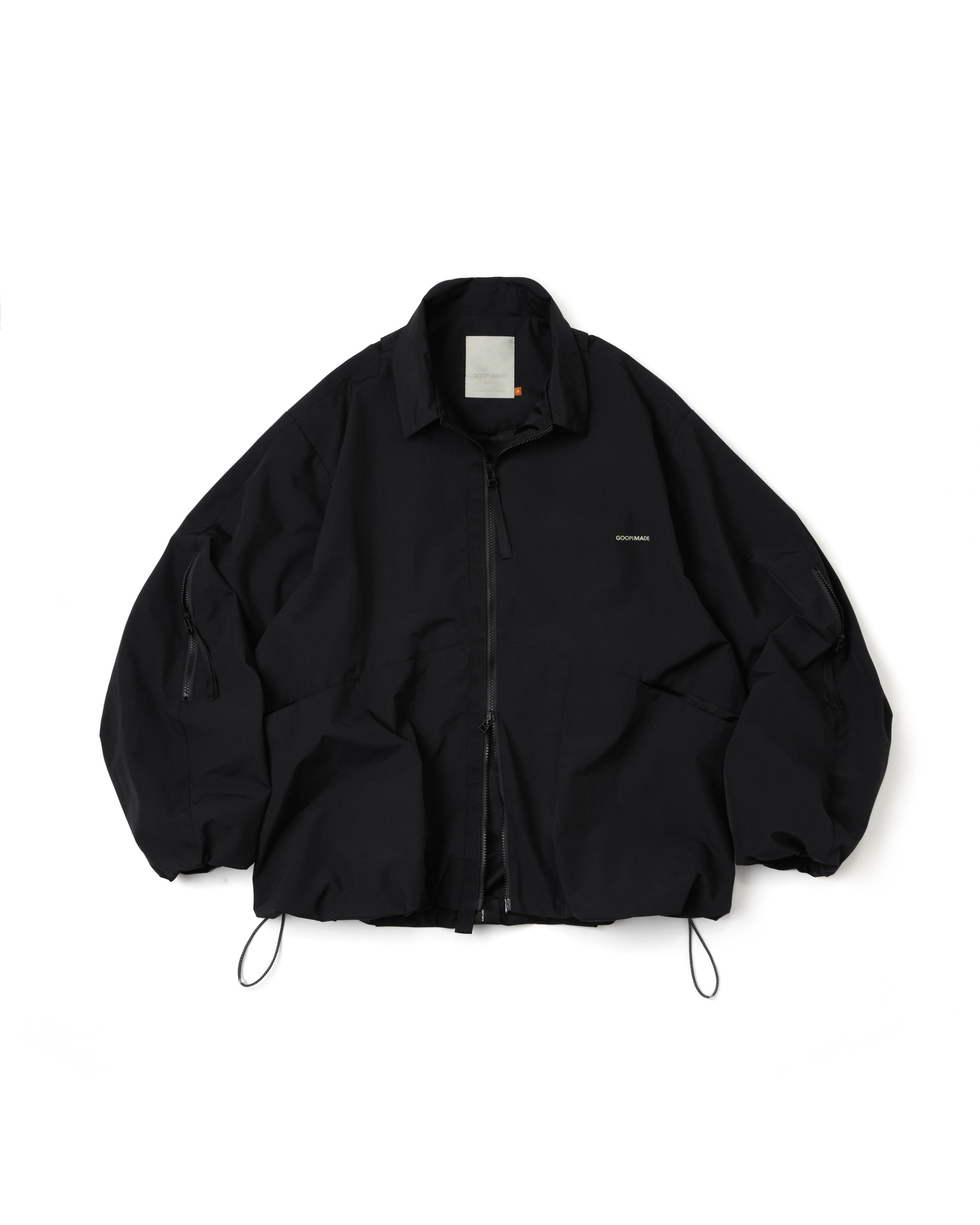 GOOPiMADE PC-01X 簡約教練外套 - Black