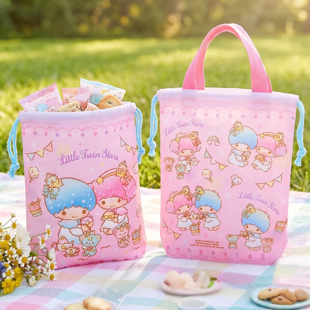Little Twin Stars Sanrio multipurpose Drawstring bag