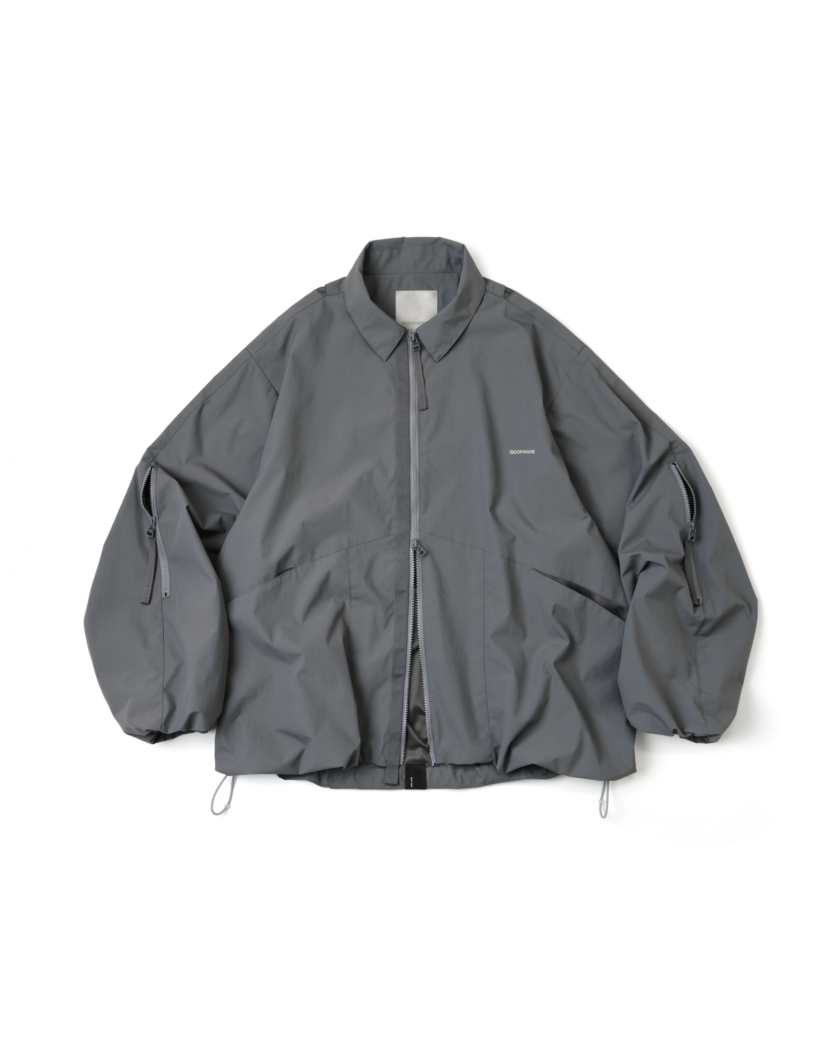 GOOPiMADE PC-01X 簡約教練外套 - D-Gray