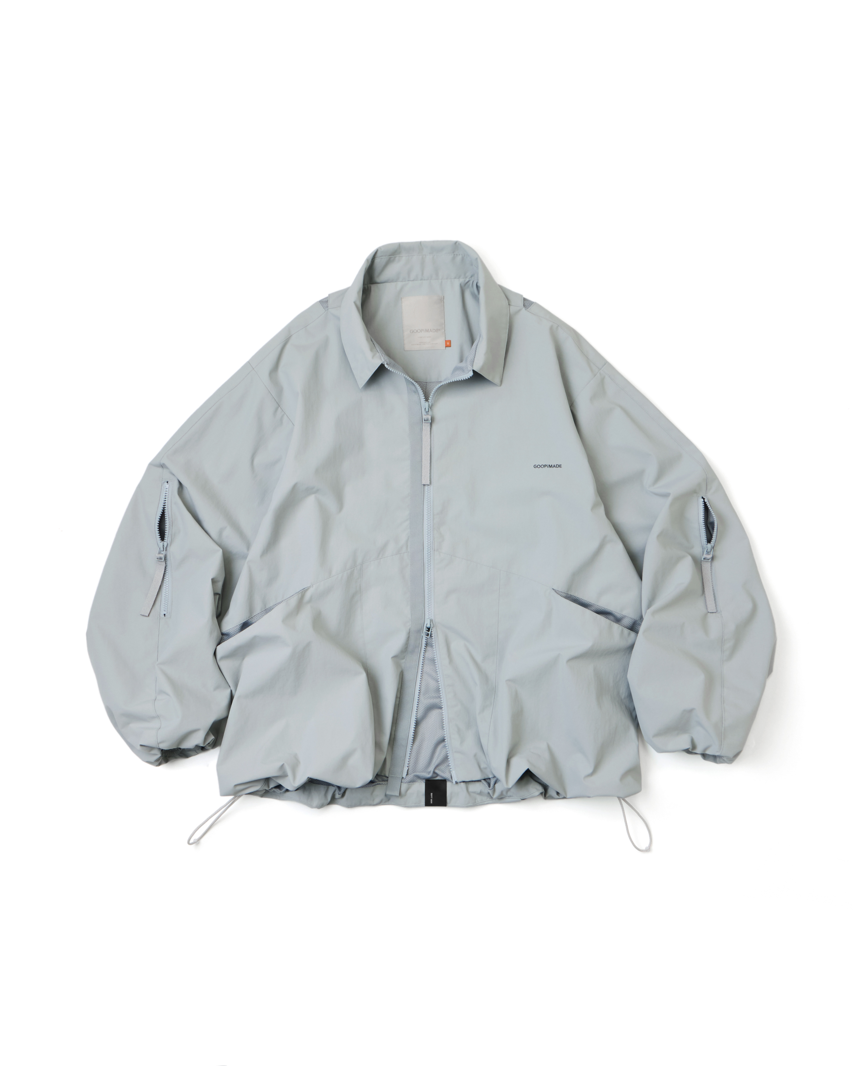 GOOPiMADE PC-01X 簡約教練外套 - Gray