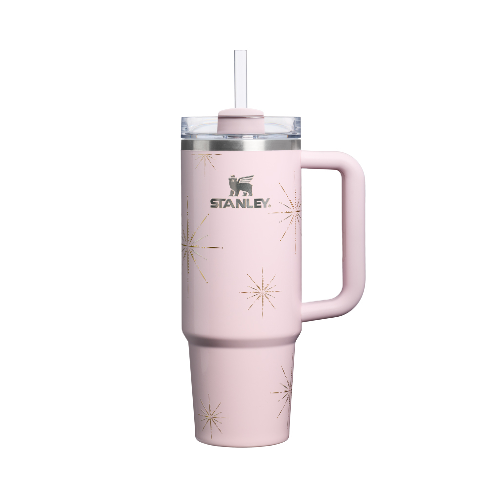 STANLEY 冒險系列 吸管隨手杯2.0 0.88L / 冬日星粉