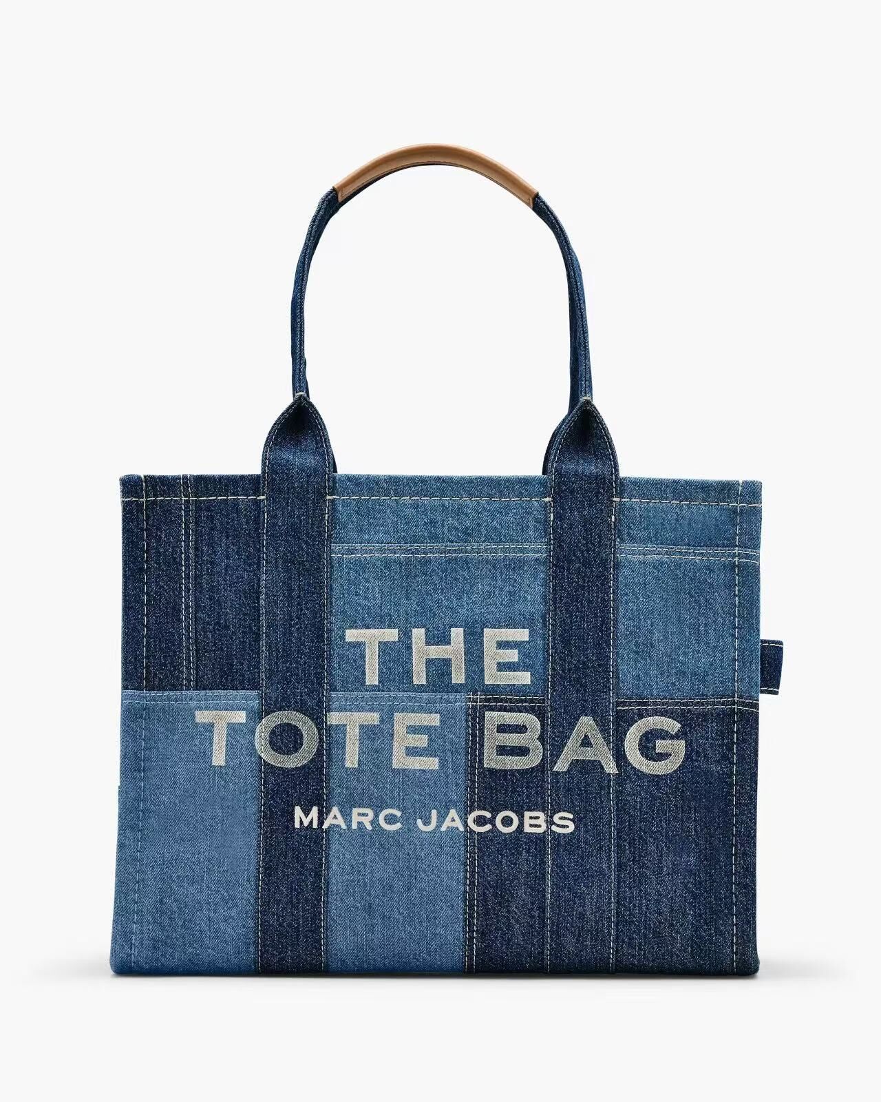 【直播】Marc Jacobs LX1022236 The Tote Bag 牛仔托特包 (藍色)