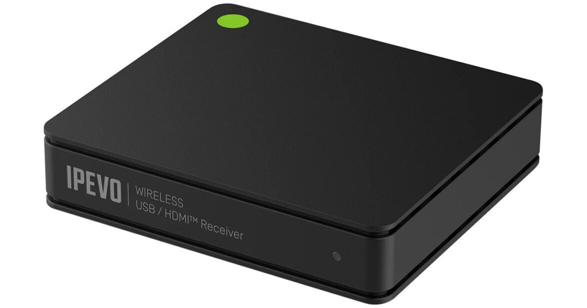 IPEVO Wireless USB/HDMI 接收器｜4K 免驅動隨插即用