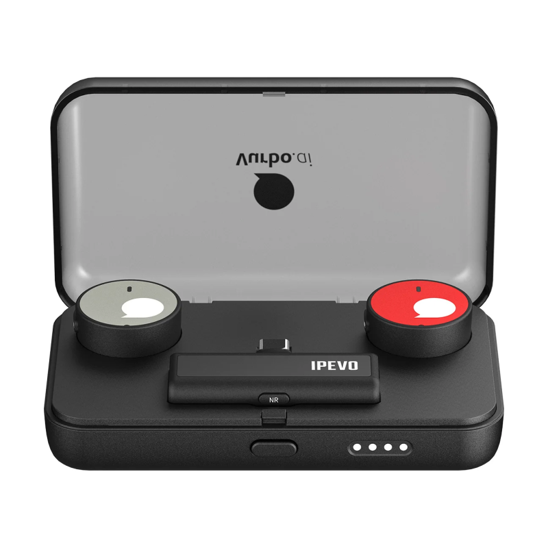 IPEVO VOCAL WEARABLE 磁吸式可穿戴語音接收器 (含 Vurbo.ai 即時轉錄翻譯)