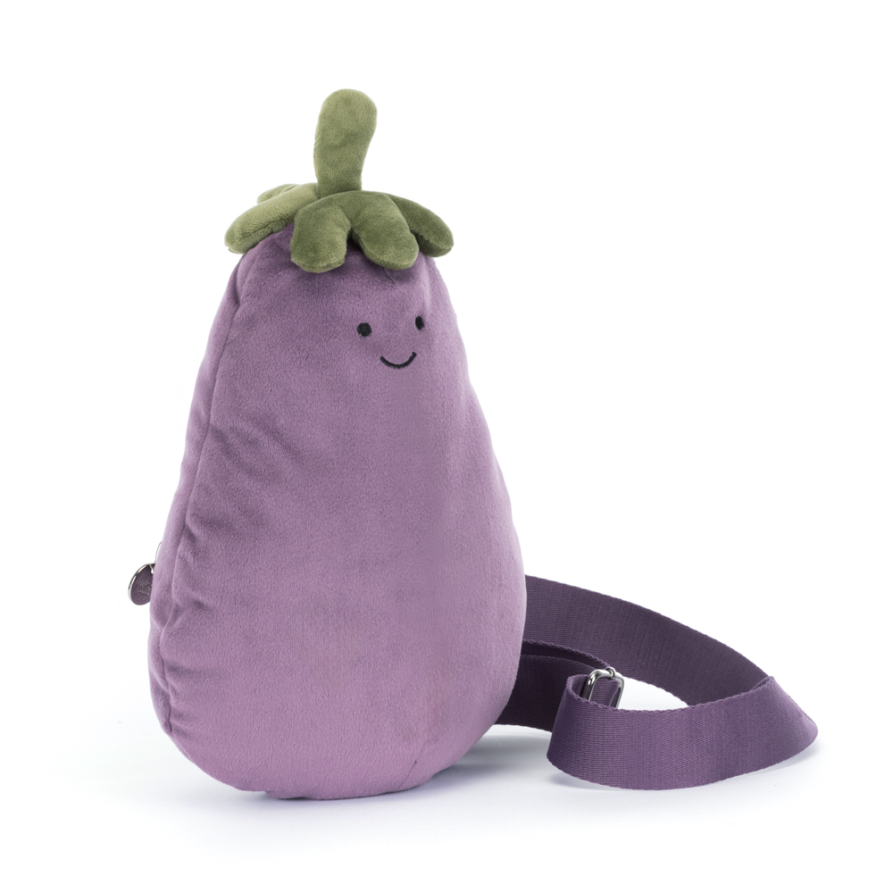 Jellycat Amuseable Aubergine Bum Bag 趣味茄子斜背包