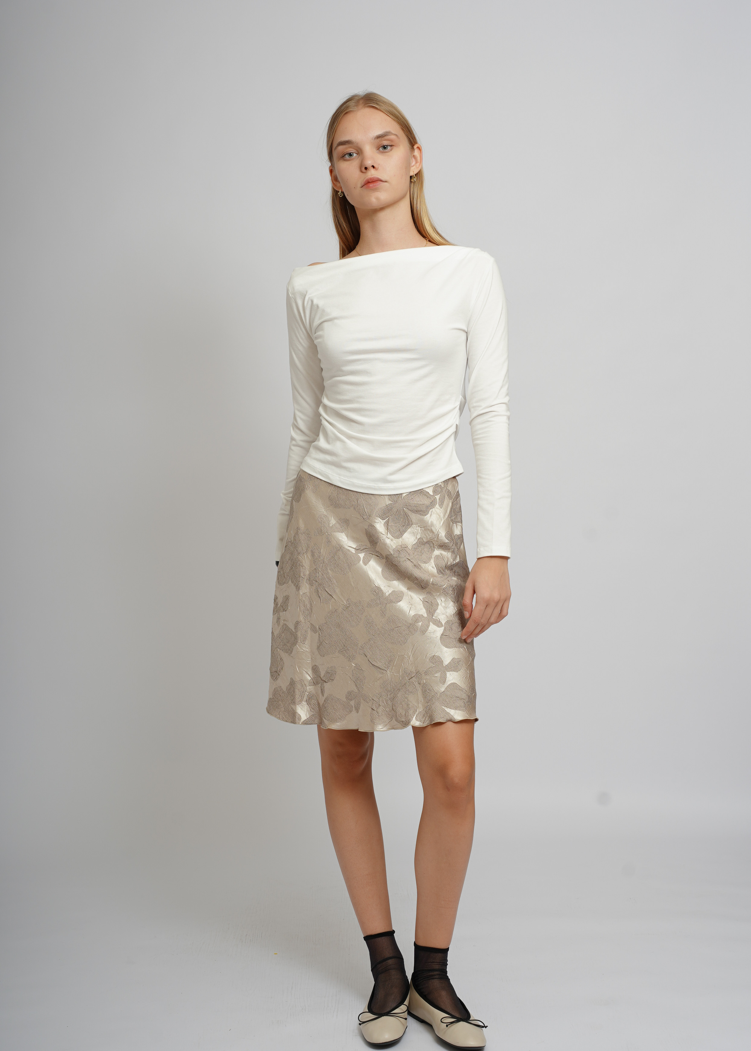 Floral Slip Skirt