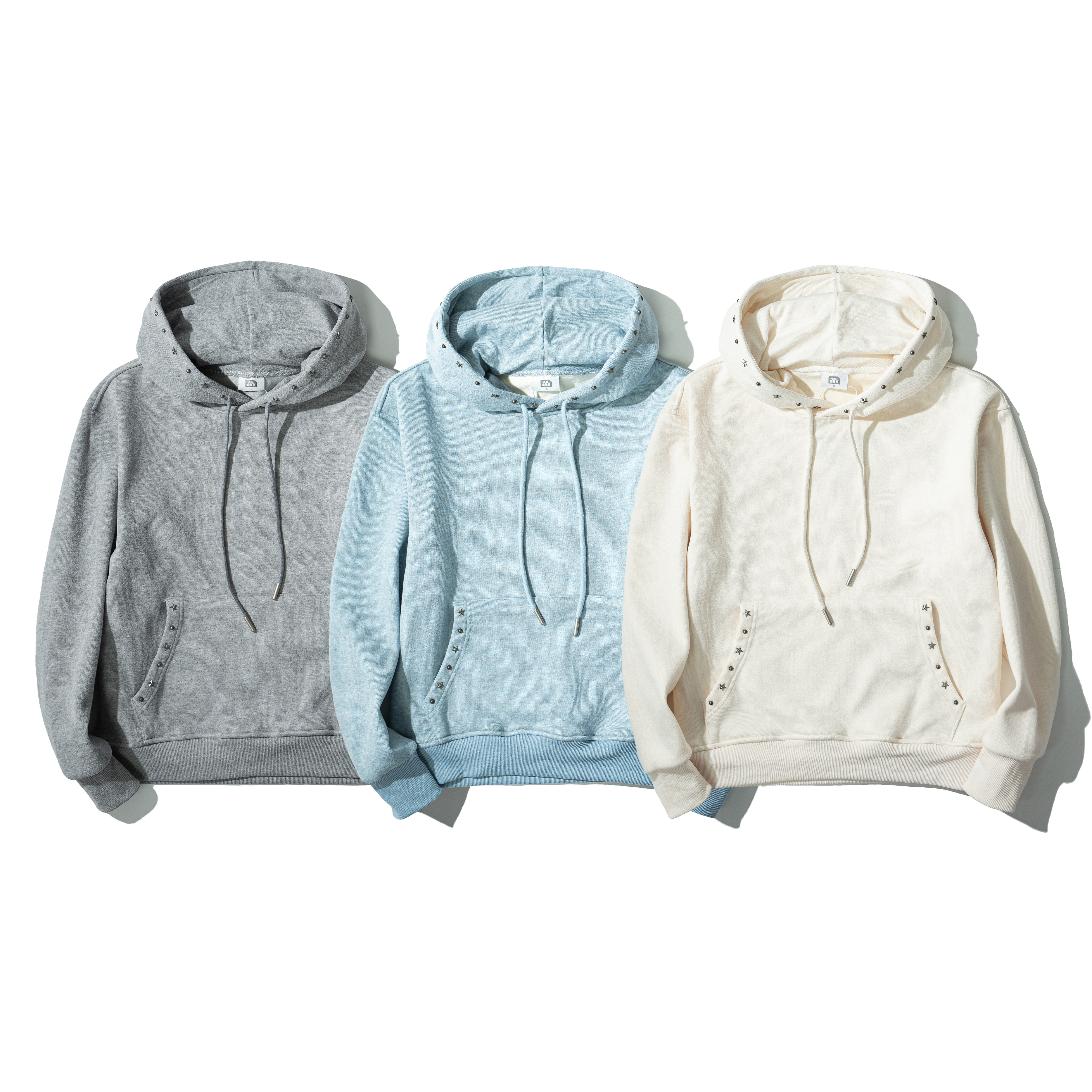 MIAO Cropped Rivet Hoodie 女裝 短版 鉚釘 帽Tee [M-H3]