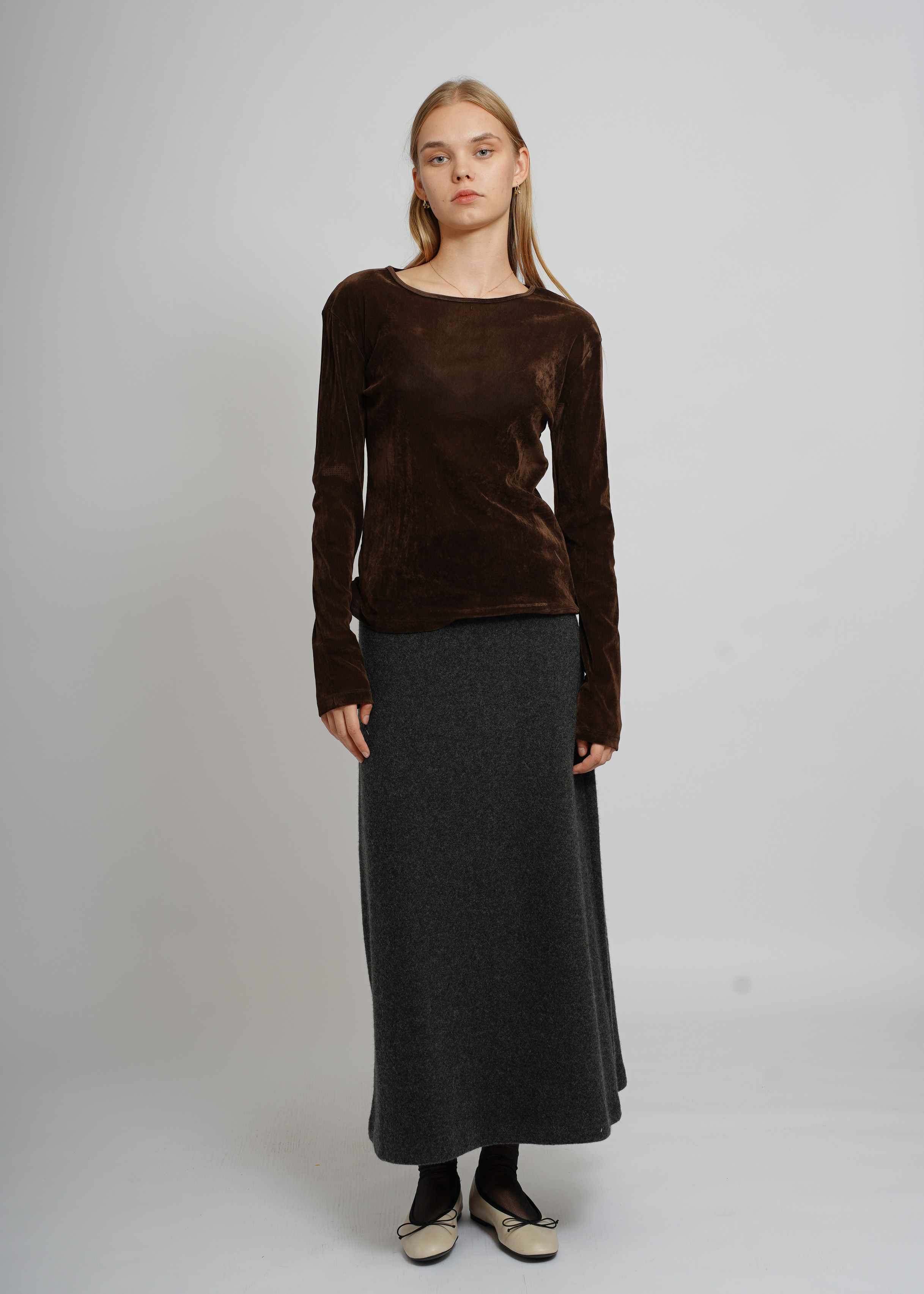 Soft Skirt - Grey
