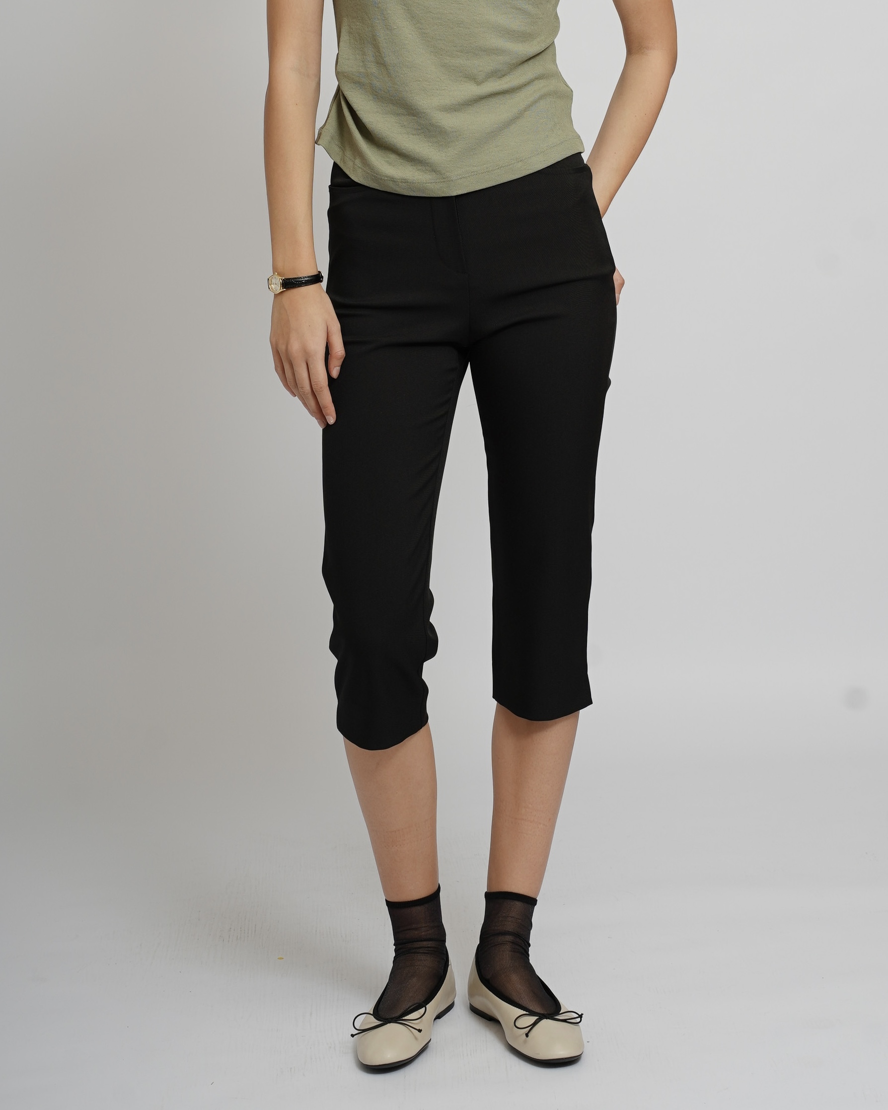 Black Capris