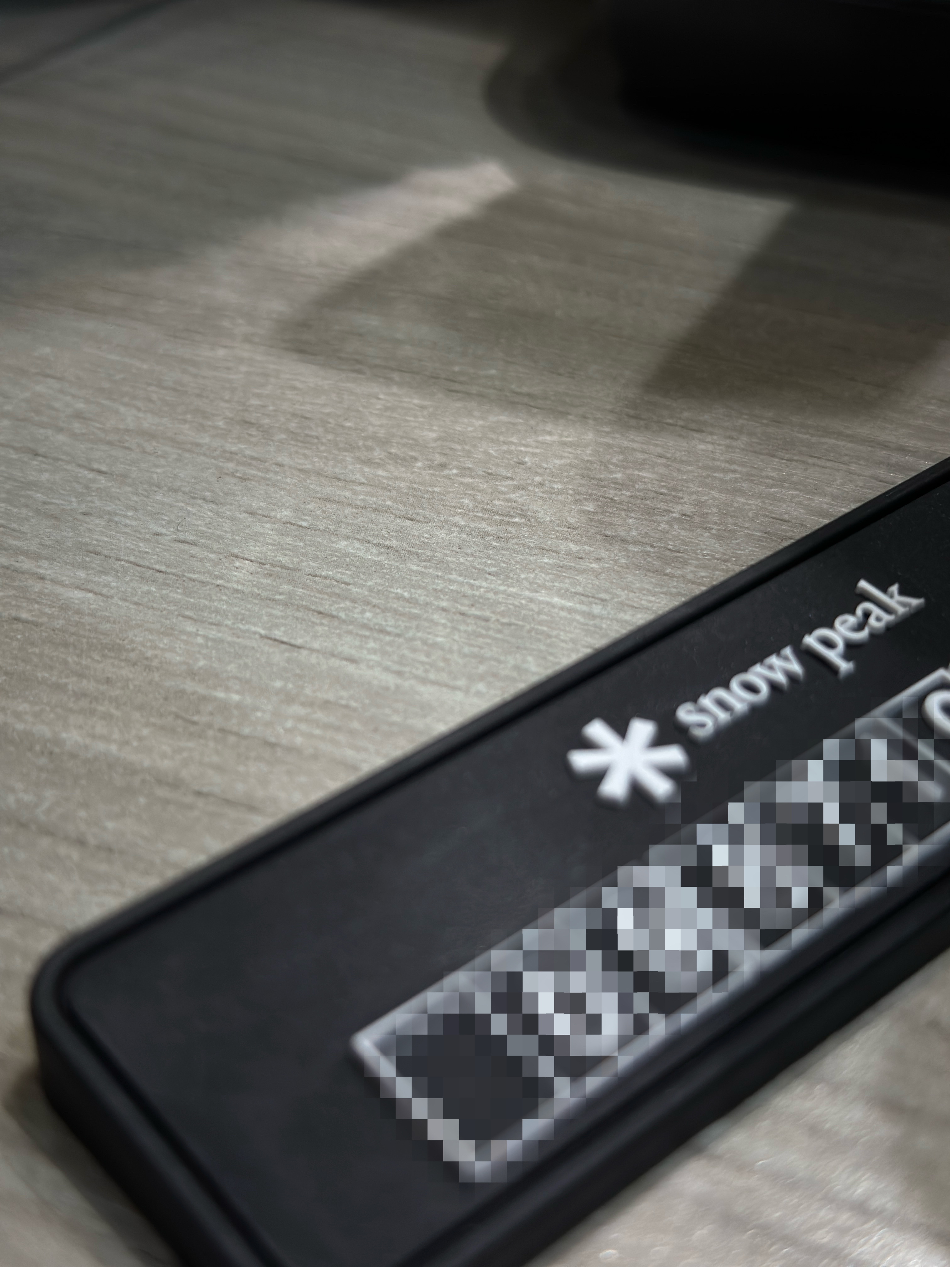 【現貨】Snow Peak parking number plate 停車號碼牌