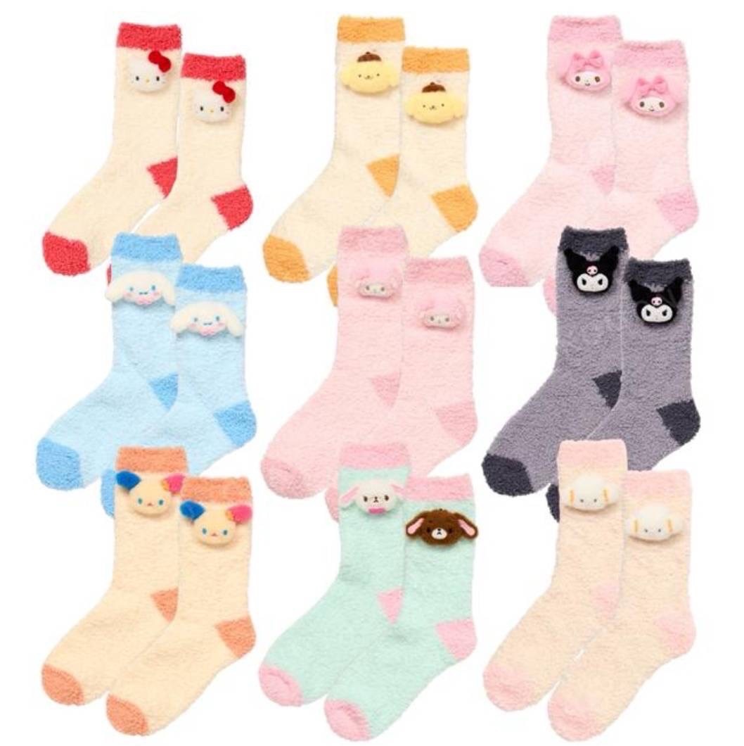 🇯🇵 限定三麗鷗立體頭長襪(現貨)