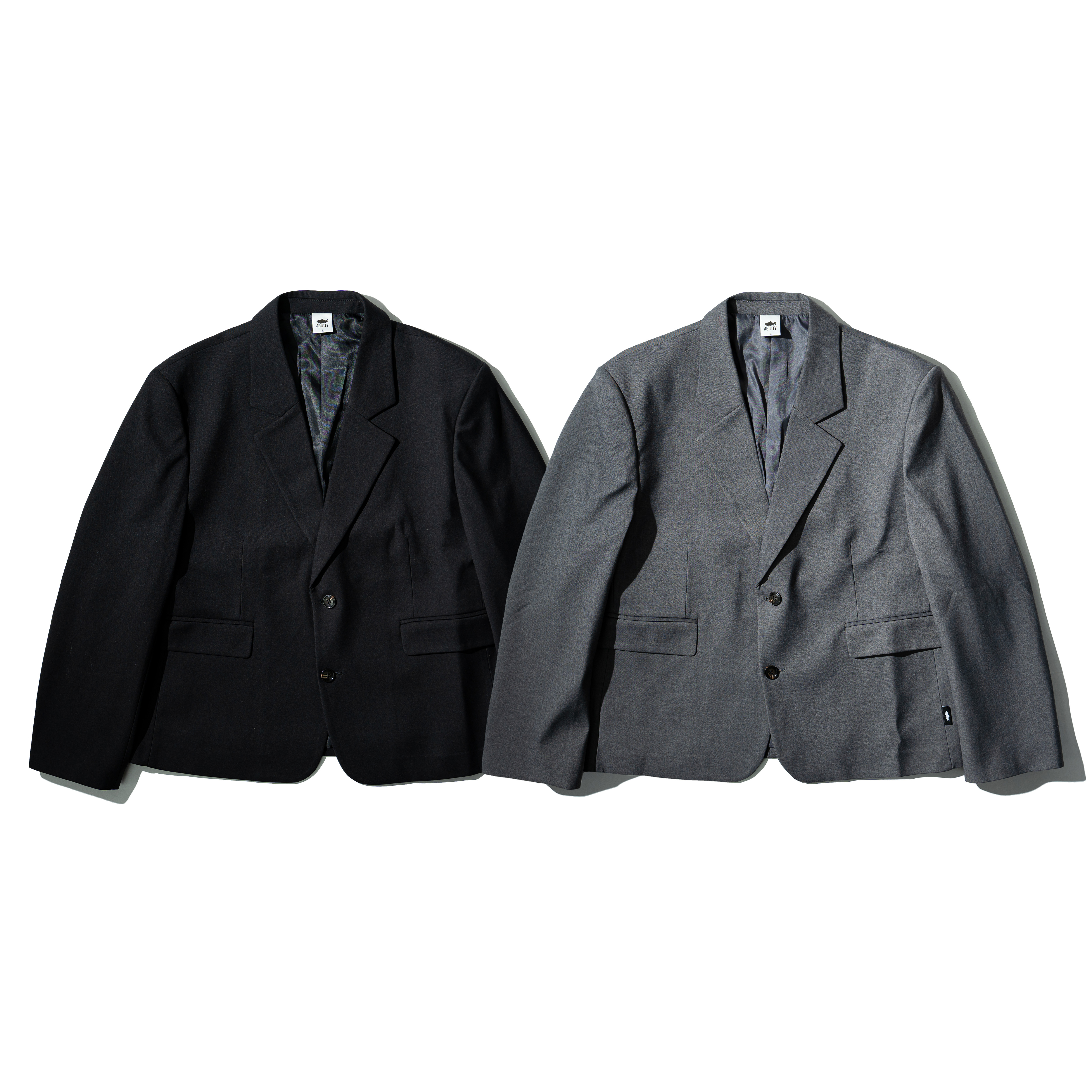 AGILITY Shoulder Pads Blazer Jacket 墊肩 寬短 西裝外套 [AC-SJ2]