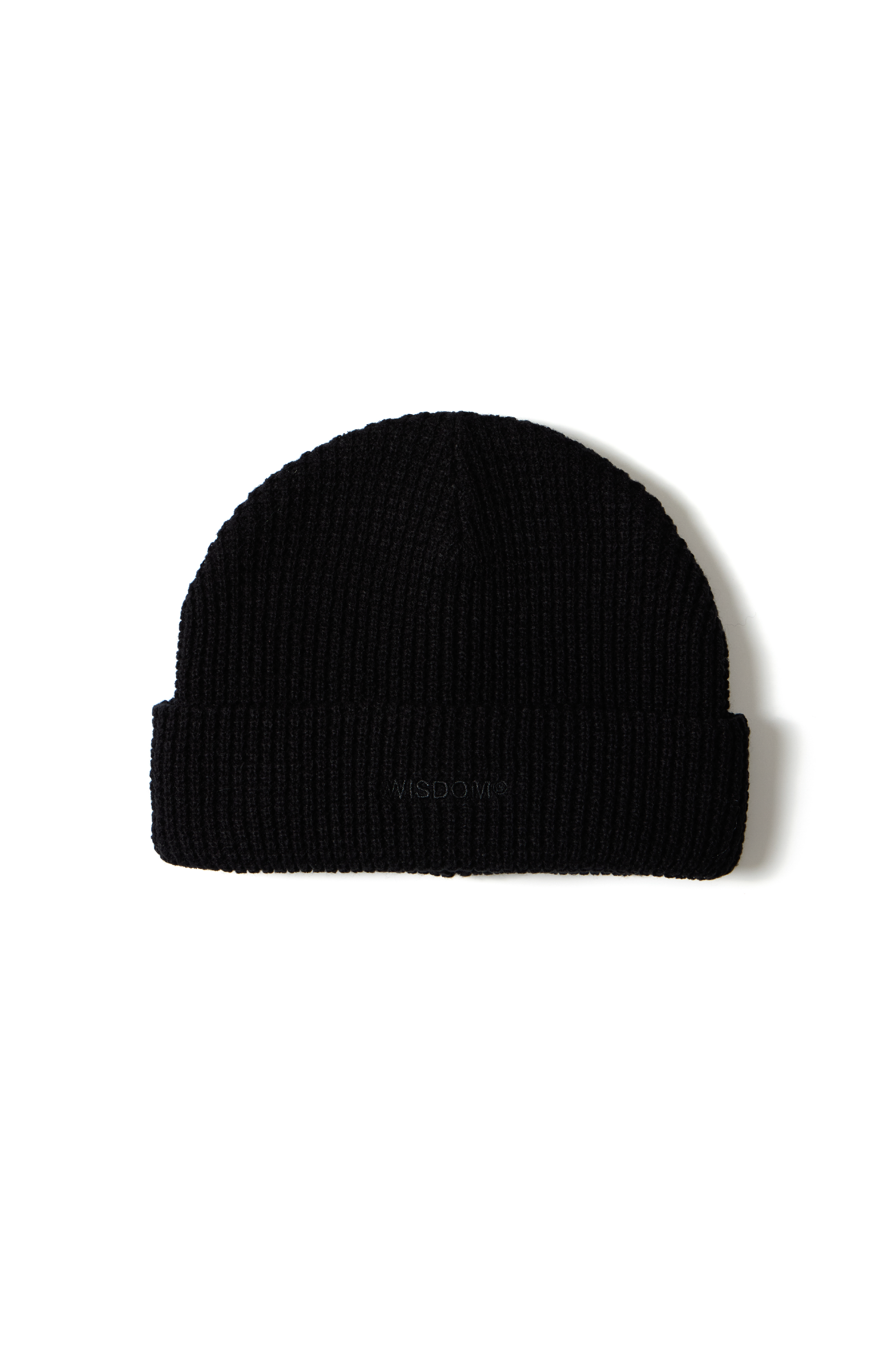 WISDOM LOGO  EMBROIDERY WAFFLE  BEANIE