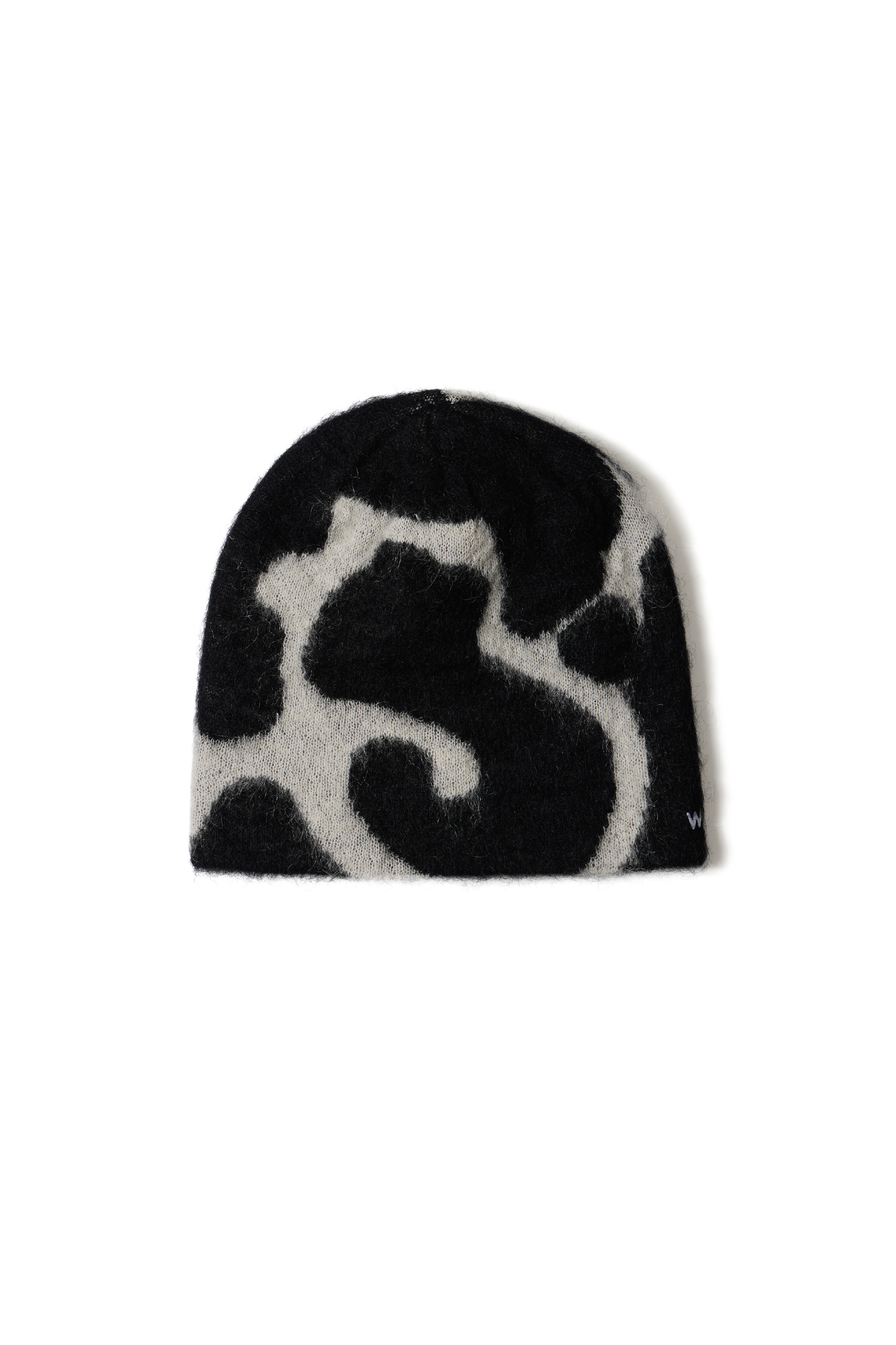 WISDOM MOHAIR  GRAPHIC BEANIE