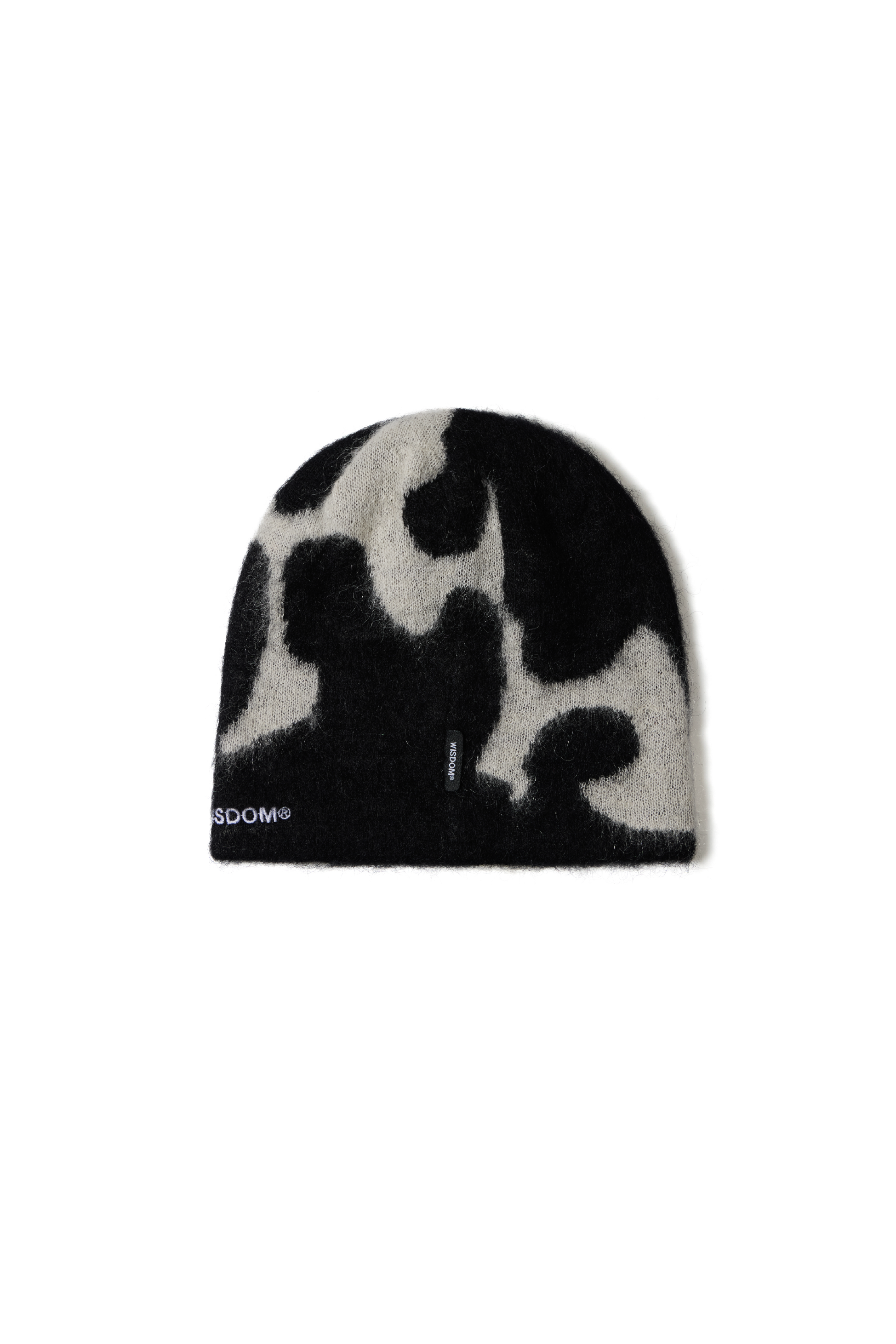 WISDOM MOHAIR  GRAPHIC BEANIE