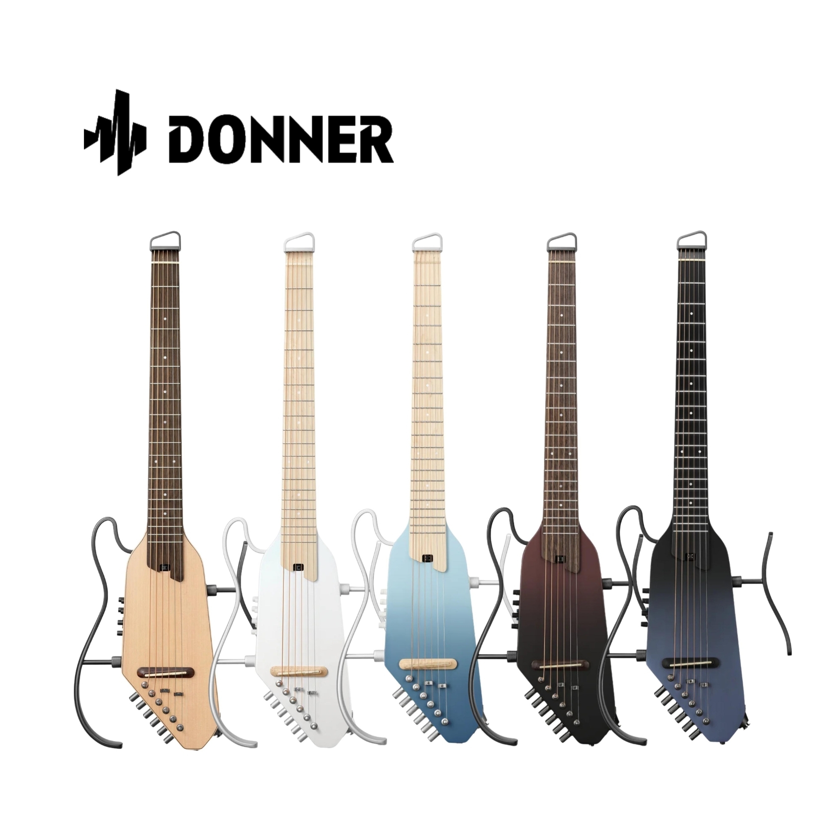 Donner - HUSH-I PRO （鋼弦靜音民謠吉他）街頭藝人 練習不吵人 可接電 表演款