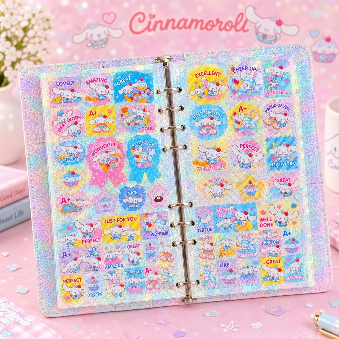 Cinnamoroll sanrio Laser Paper Sticker
