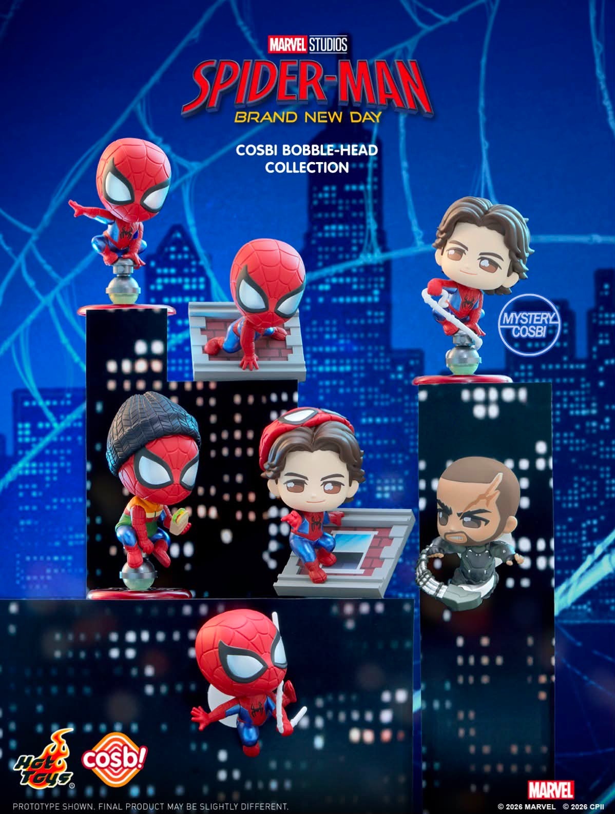 Hot Toys Cosbi Spider-Man Brand New Day (Full set of 6)