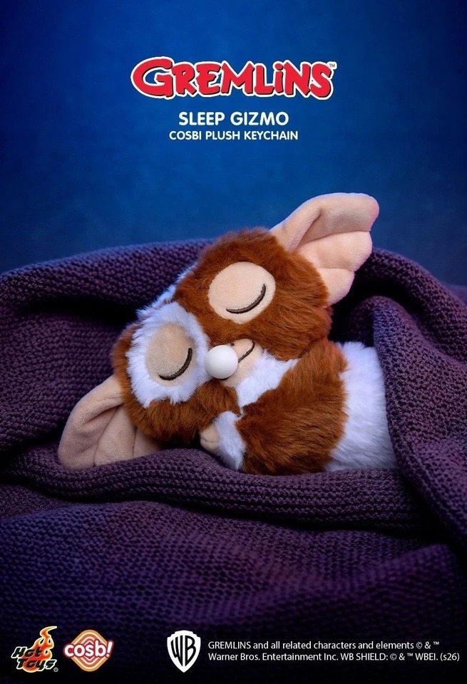 Hot Toys Gremlins Sleeping Gizmo Cosbi Plush Keychain