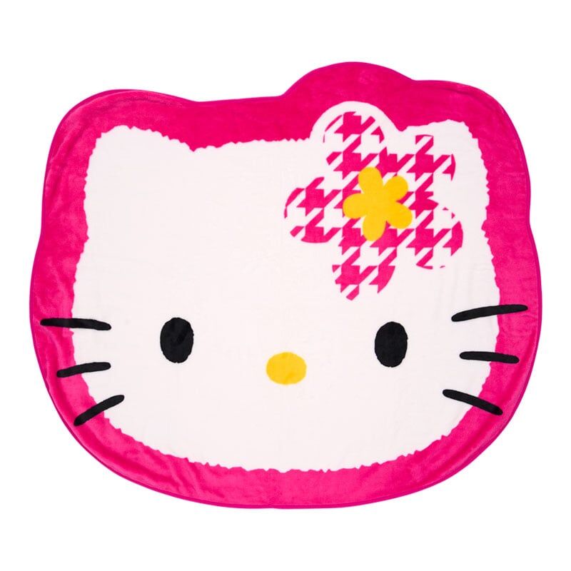 日本 Sanrio 頭形毛毯