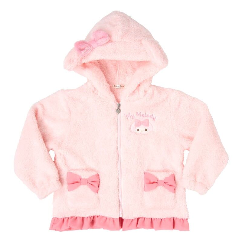 日本 Sanrio 兒童長袖抓毛外套連帽