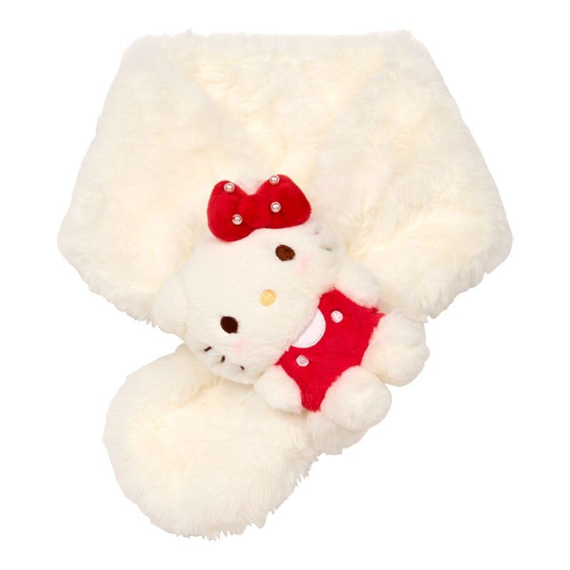 日本 Sanrio 兒童立體公仔頸巾