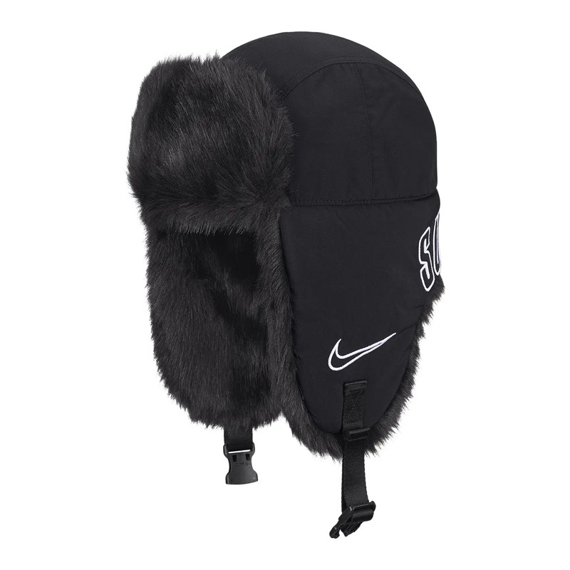 Supreme x Nike Trooper Hat "Black" 聯名款 飛行帽 防寒帽 黑 IQ9124-010 [台灣現貨]