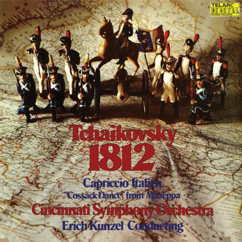 Cincinnati Symphony Orchestra & Erich Kunzel - Tchaikovsky: 1812 Overture, Op 49 & Capriccio Italien, Op. 4  2LP