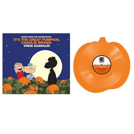 Vince Guaraldi Trio - It's The Great Pumpkin, Charlie Brown LP (Translucent Orange Pumpkin Shaped)