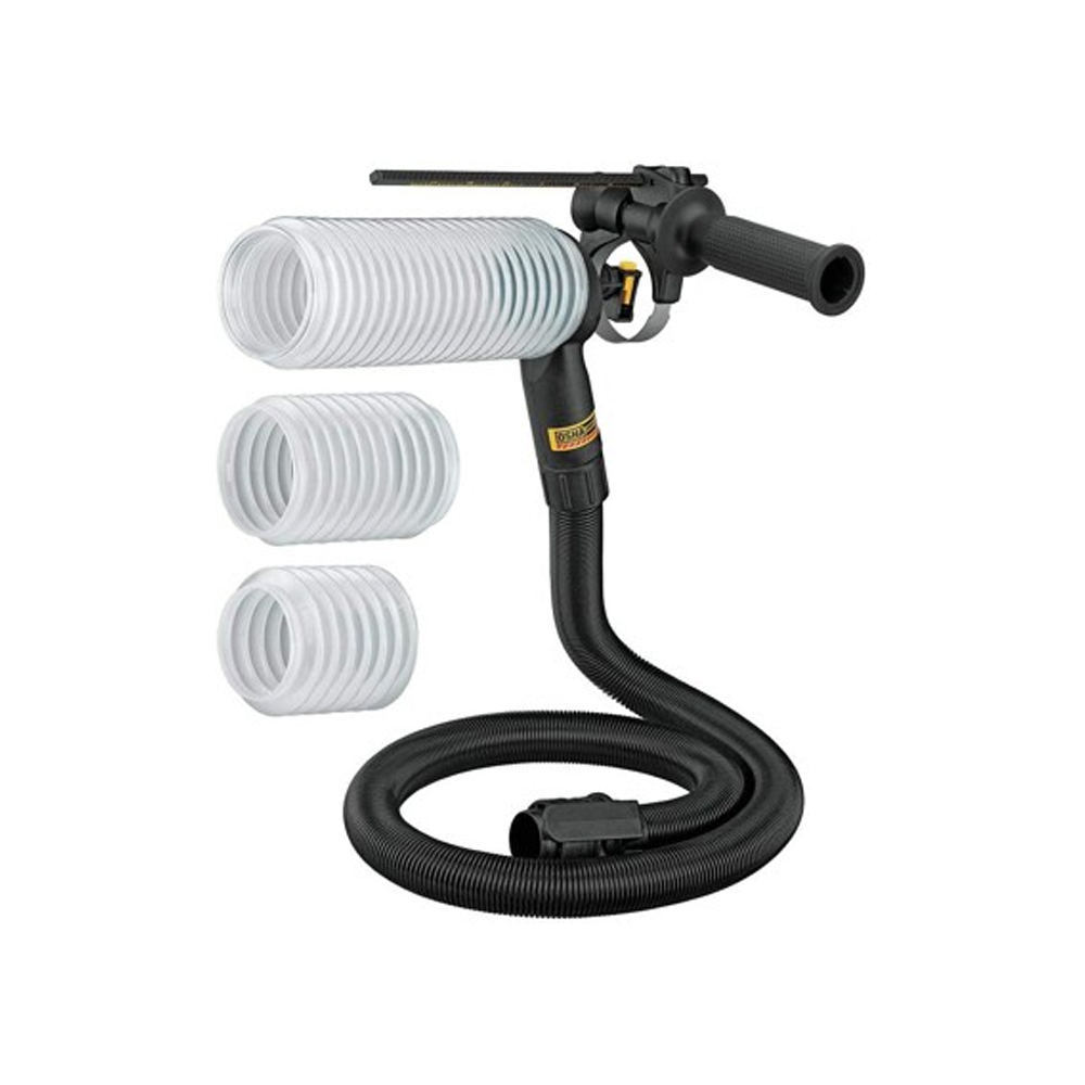 DEWALT 得偉 美國｜四溝鑽頭專用集塵罩 四溝電鑽用集塵器套件 需另外搭配吸塵器｜DWH200D｜公司貨