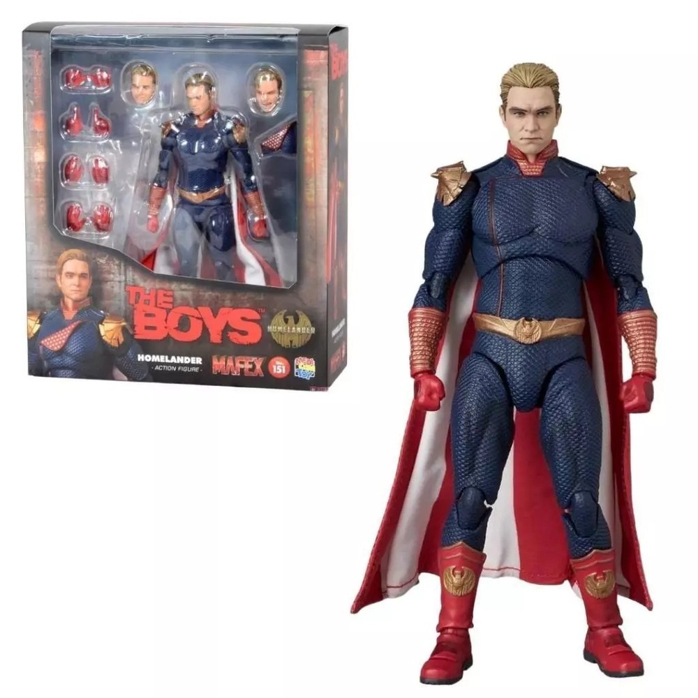 【MAFEX】黑袍糾察隊 護國超人 可動完成品 strc