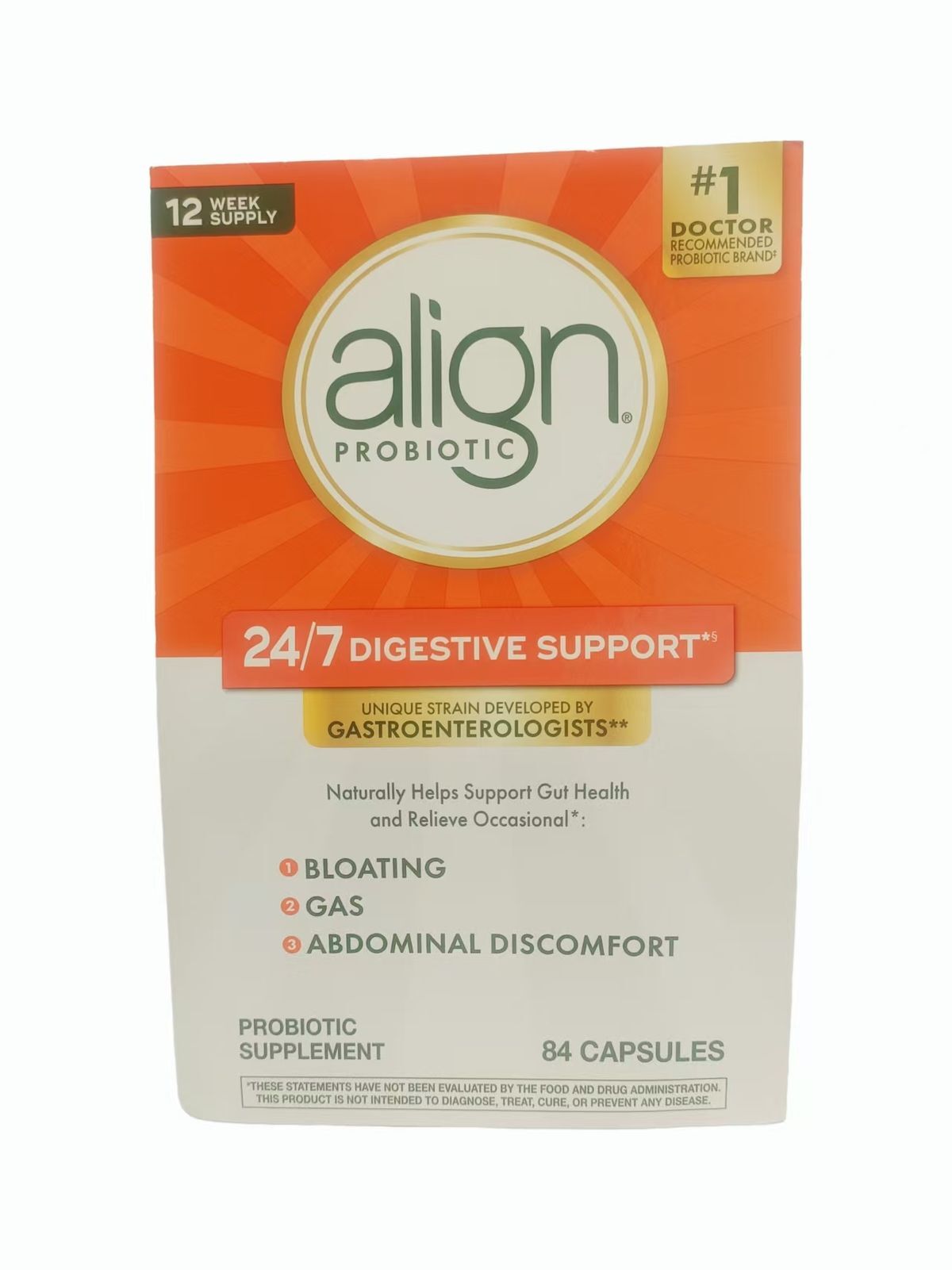 Align Probiotics-每日益生菌補充劑84粒膠囊（平行進口）