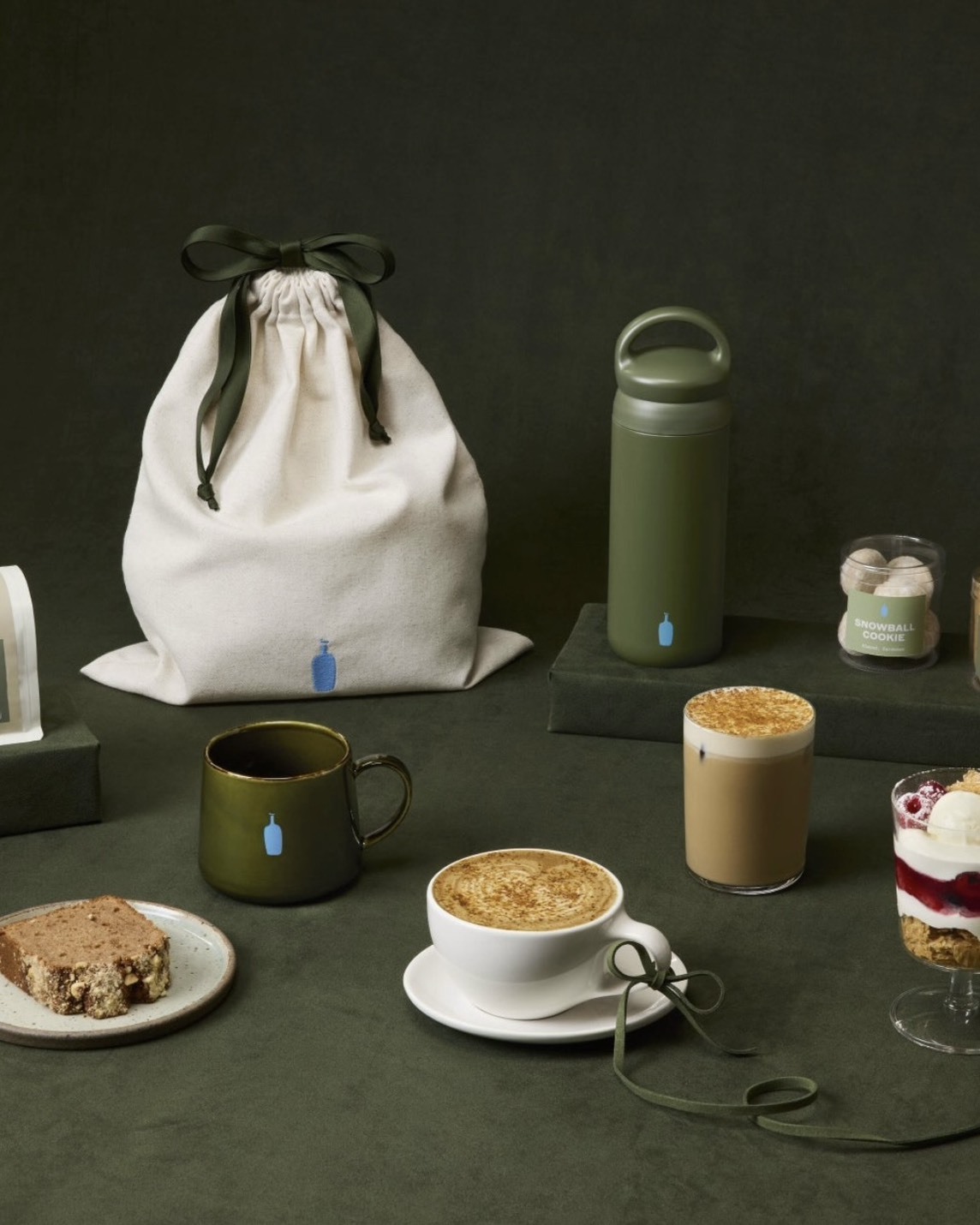 日本 Blue Bottle Coffee 2026 藍瓶 聖誕系列 冬松綠 馬克杯 保溫杯 三款