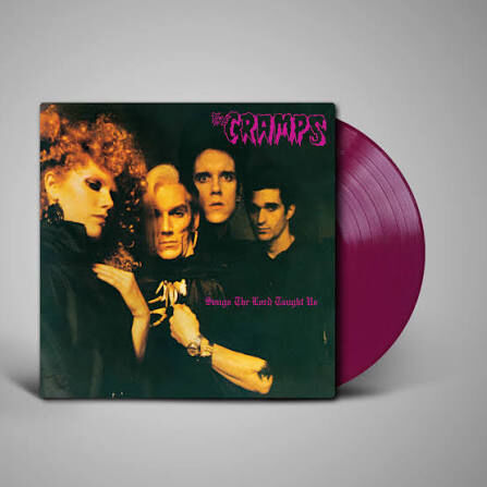 The Cramps - Songs The Lord Taught Us LP (Garbageman Grape Vinyl)