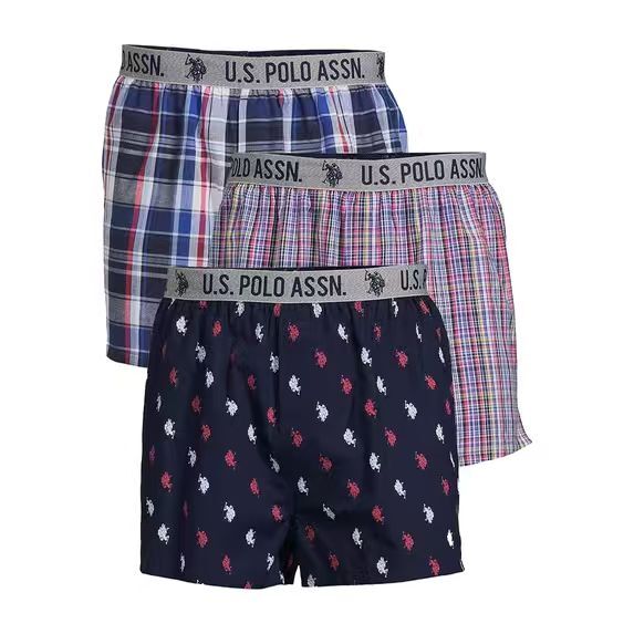 【預購】U.S. Polo Assn. N102302 男裝內褲 (三件裝)