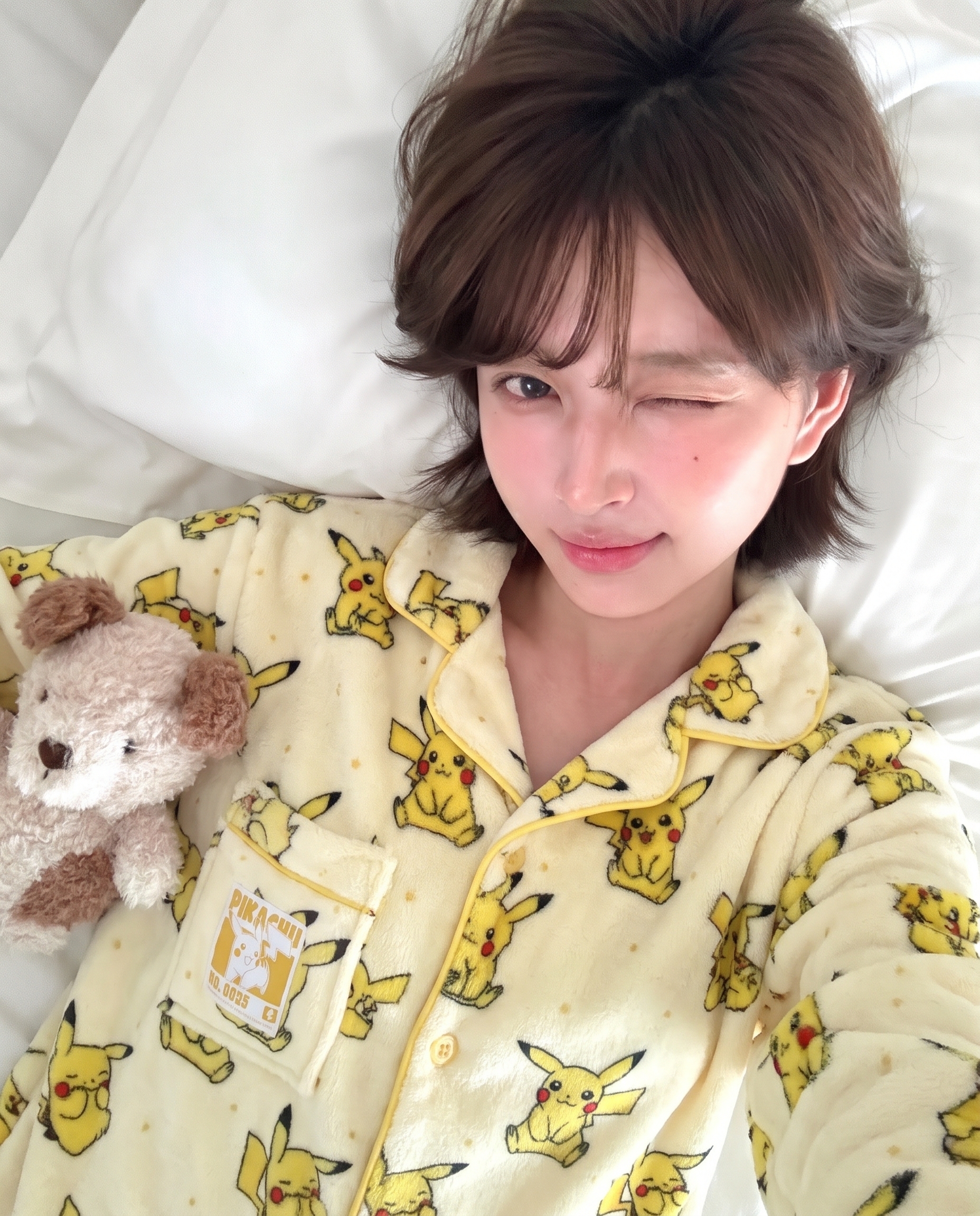 韓國 SPAO x POKÉMON 寶可夢 毛絨 睡衣 套裝 三款