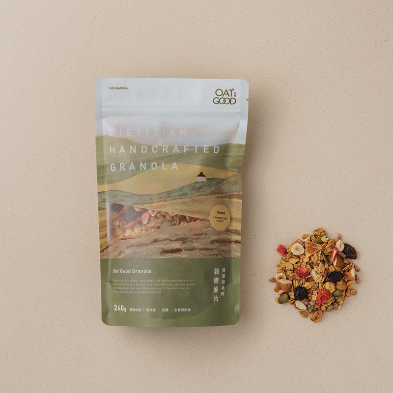 【經典招牌】草莓蜂蜜穀麥脆片