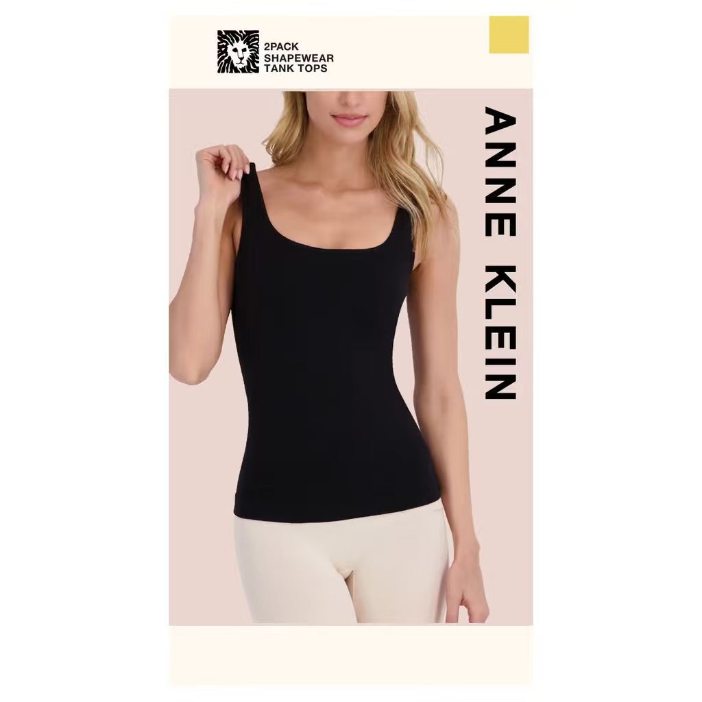 【預購】Anne Klein N102307 女裝塑形背心 (2件裝)