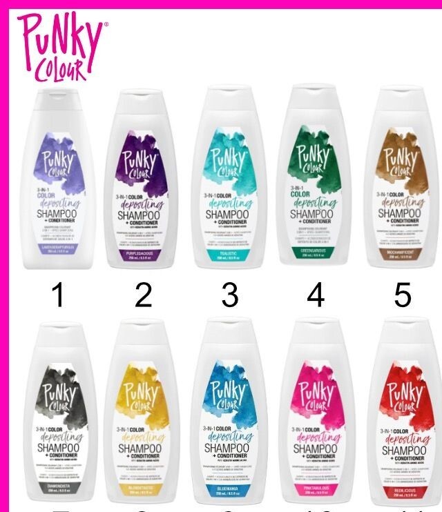 Punky color 3 in 1 shampoo+conditioner 250ml