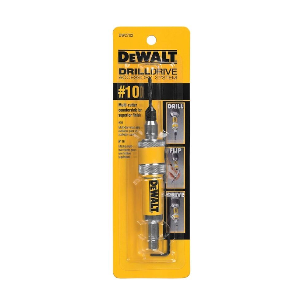 DEWALT 得偉 美國 #10 鑽頭驅動套件 (DW2702)