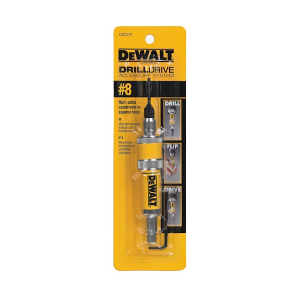 DEWALT 得偉 美國 #8 鑽頭驅動套件 (DW2701)