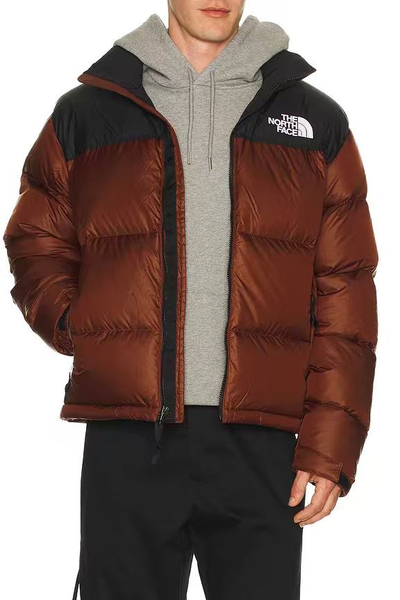 【預購】THE NORTH FACE N102313 1996 Retro 拼色外套 (啡色拼黑色)