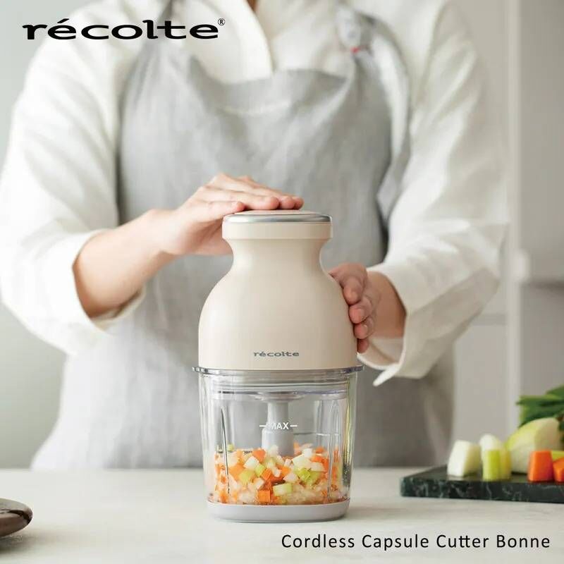 (宅配含運)日本麗克特Recolte無線萬用食物調理機(RCP-7)(白/黑/粉/棕)