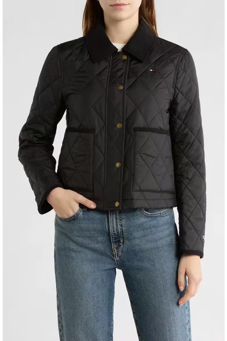 【預購】TOMMY HILFIGER N102323 女裝短款外套 (黑色)