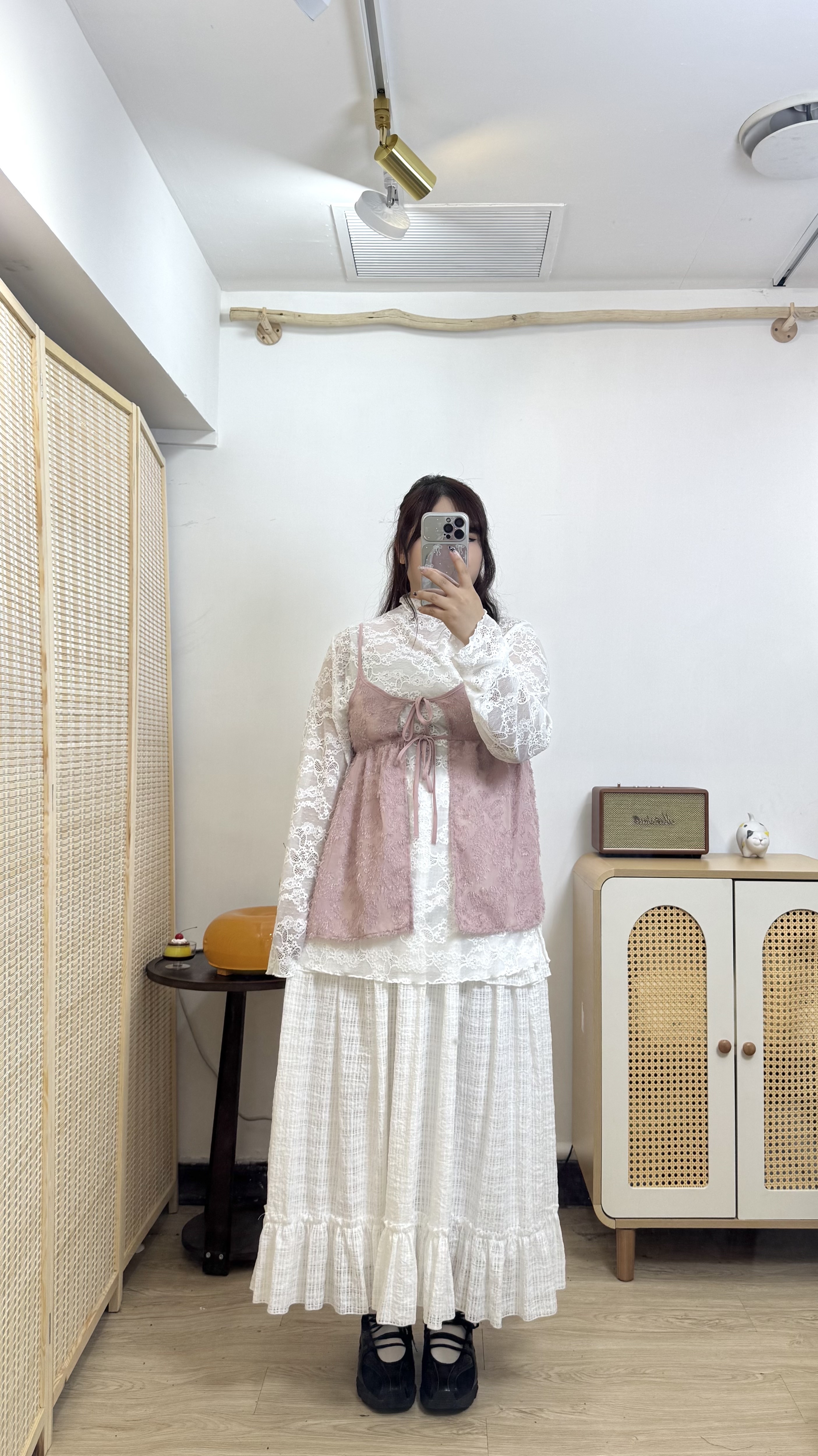 花花綁帶吊帶