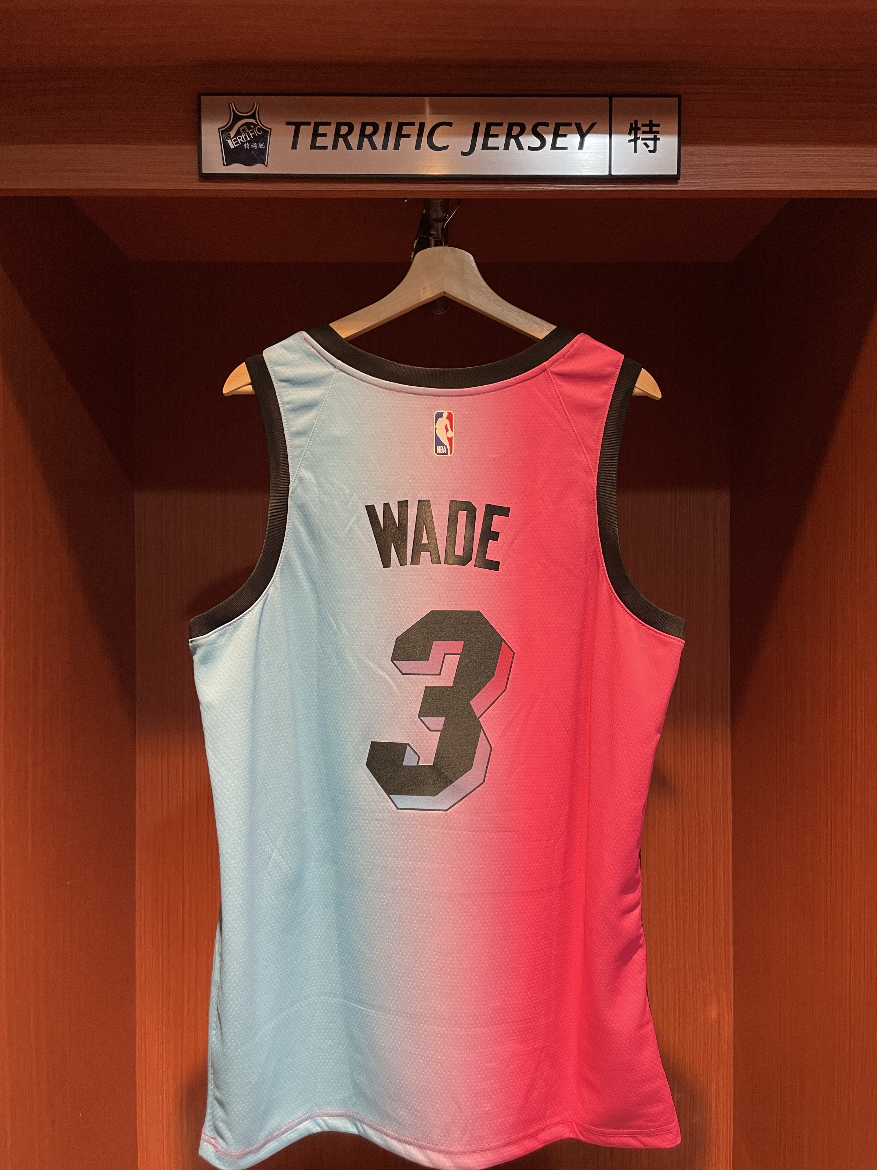 NBA球衣 Dwyane Wade 邁阿密熱火城市 20-21 City Nike Swingman 球迷版 熱轉印 全新
